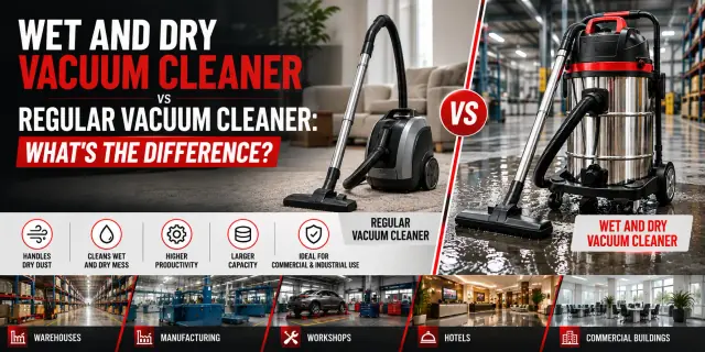 Wet and Dry Vacuum Cleaner vs Regular Vacuum Cleaner: What's the Difference?