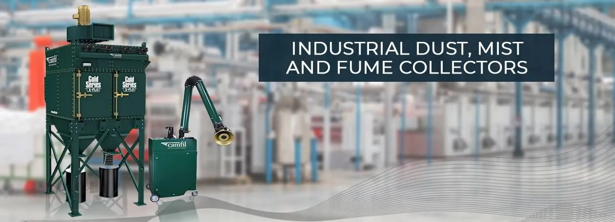 Camfil industrial dust, mist and fume collectors